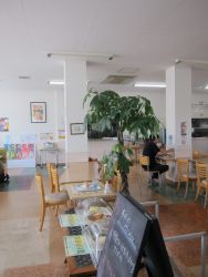 明るい店内